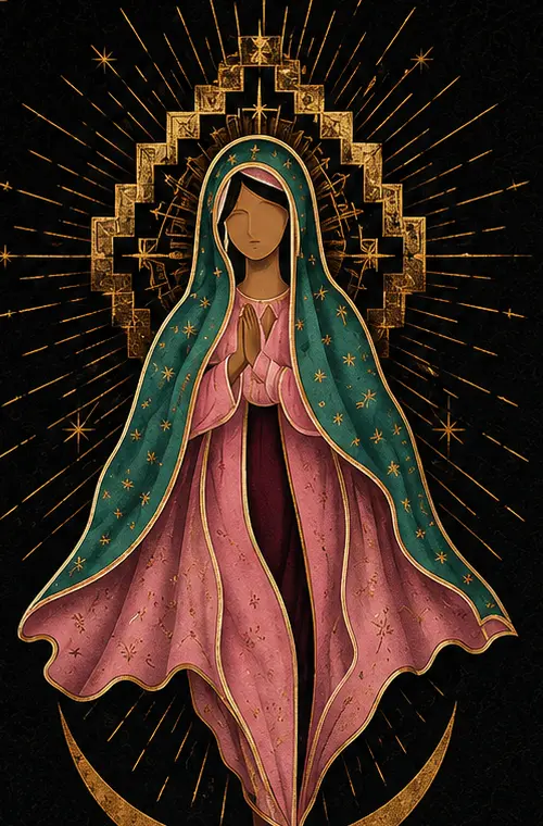 Full-color Tonantzin and La Mother collection artwork.